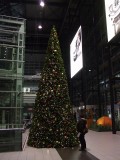 フランクフルト空港のクリスマスツリー