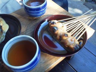 今宮神社にてあぶり餅